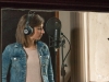 Sofia Borgo recording on Mike 3rd album